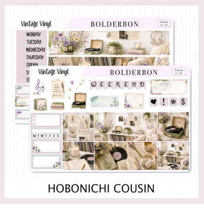 Vintage Vinyl • Hobonichi Cousin