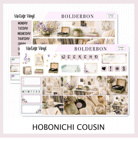 Vintage Vinyl • Hobonichi Cousin