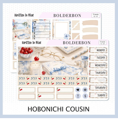 Written In Blue • Hobonichi Cousin
