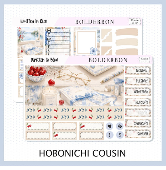 Written In Blue • Hobonichi Cousin