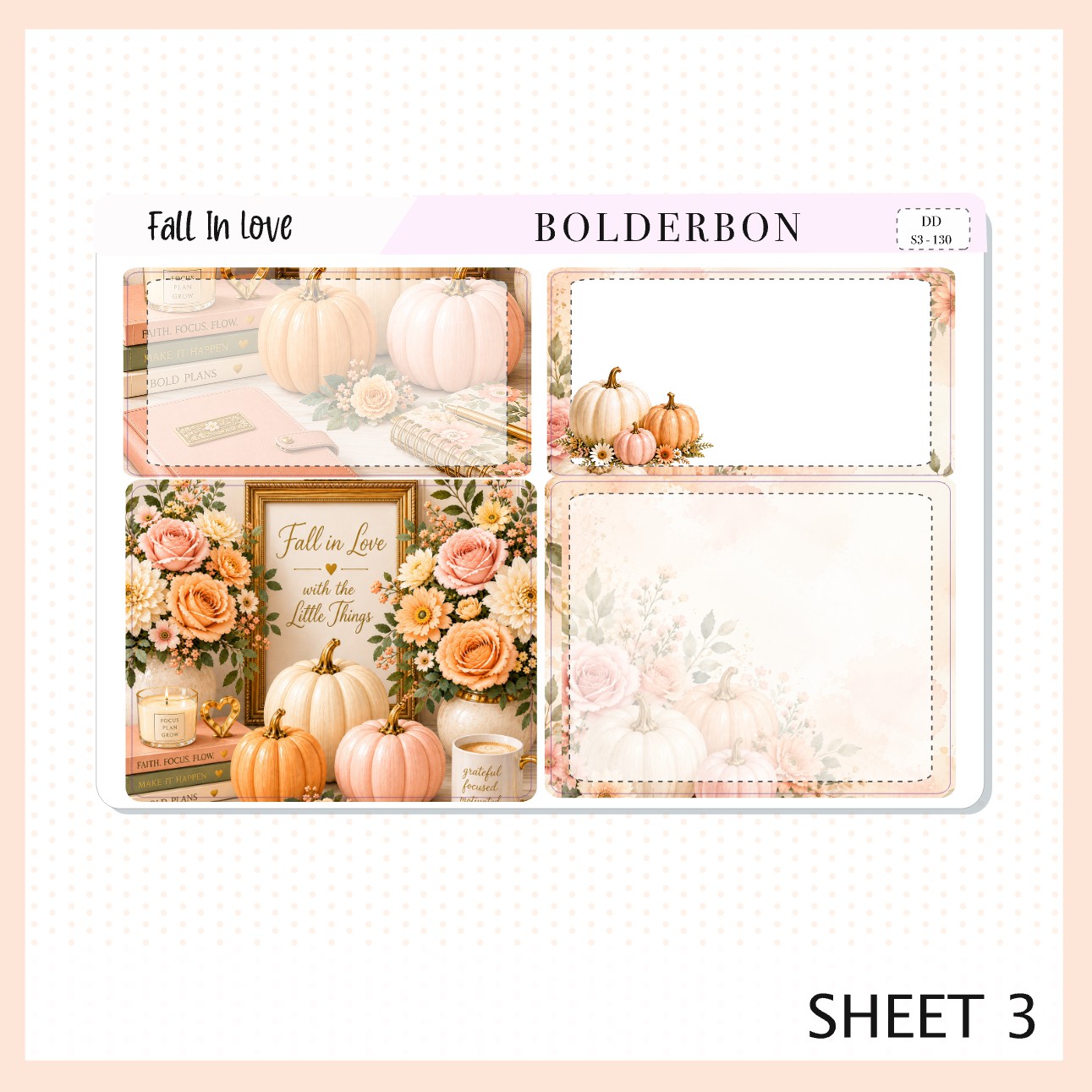 Fall In Love • 7x9 Daily Duo