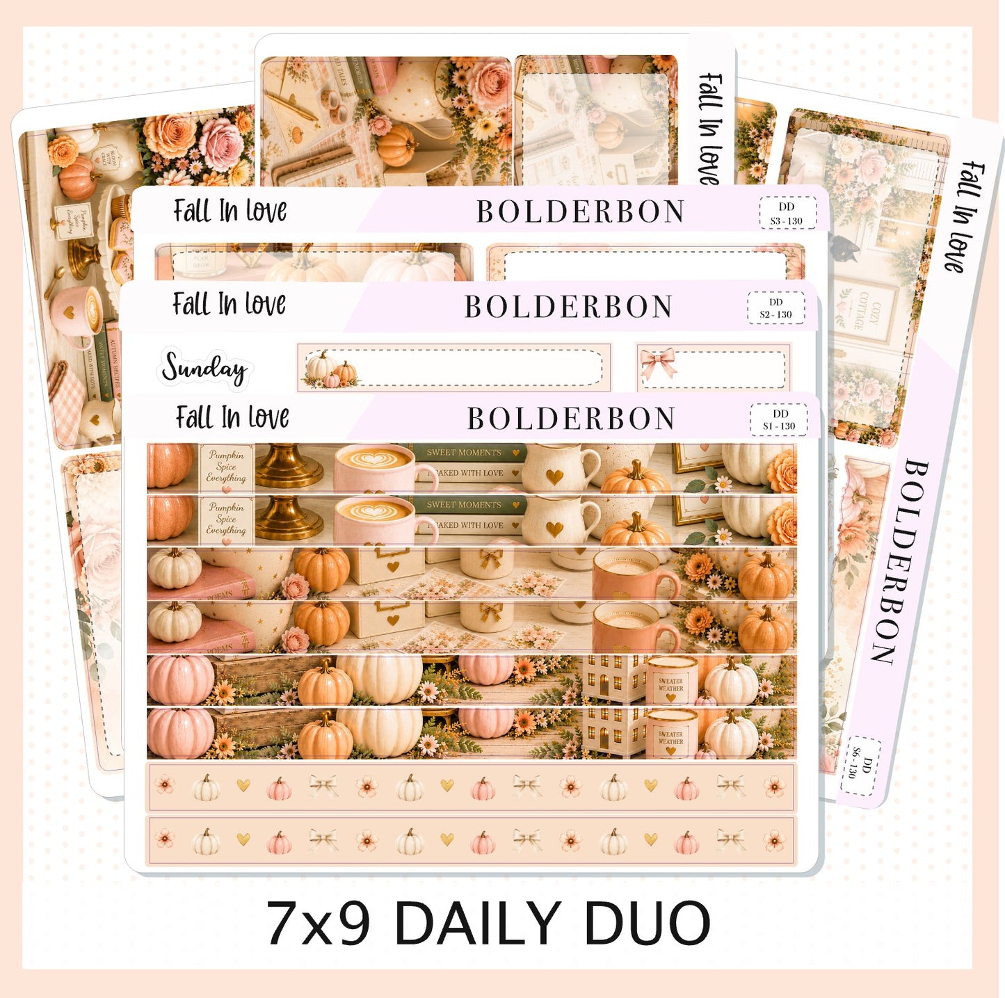 Fall In Love • 7x9 Daily Duo