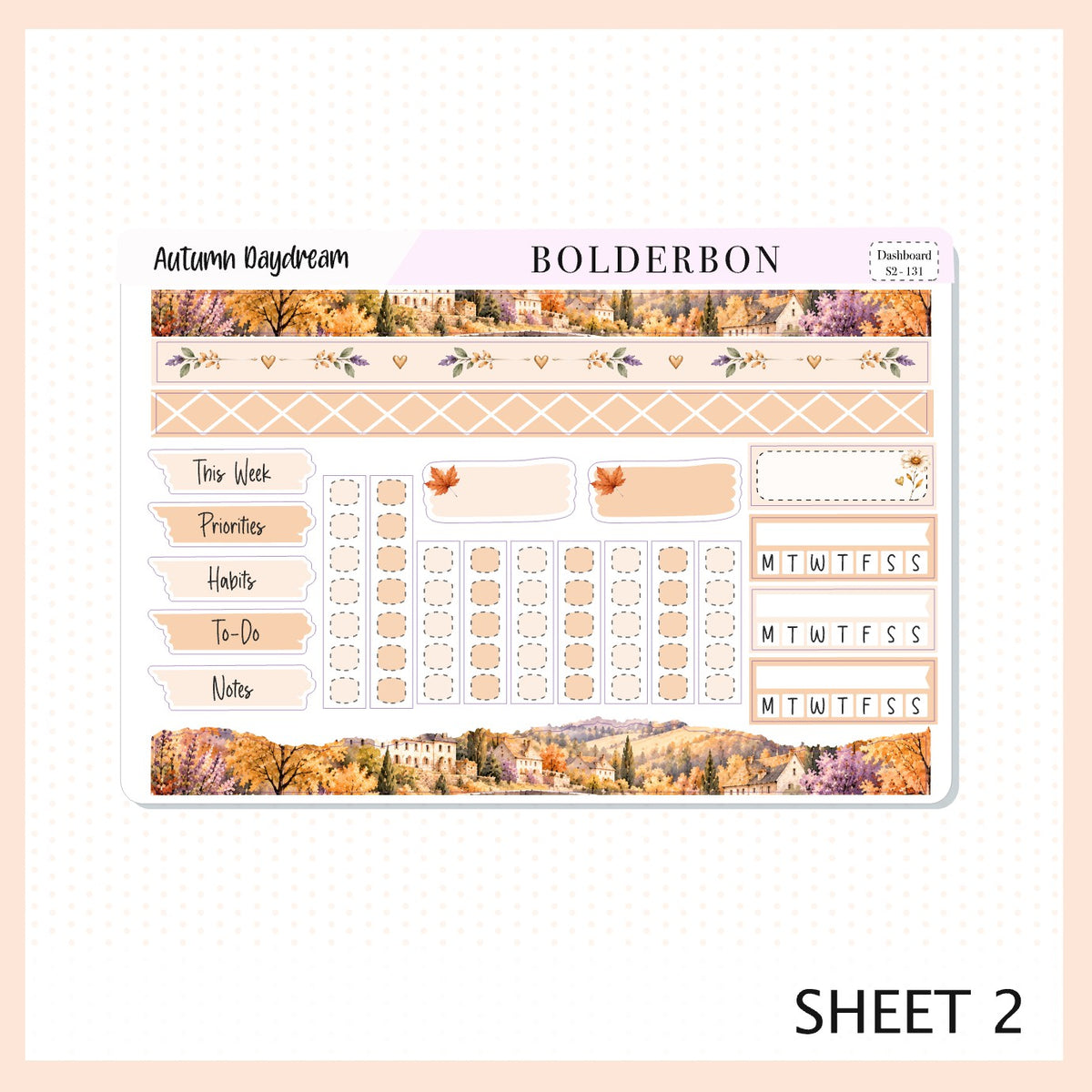 Autumn Daydream • 7x9 EC Dashboard