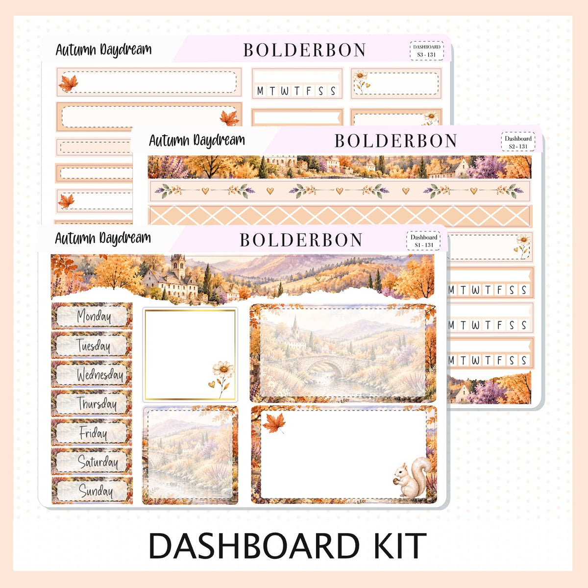 Autumn Daydream • 7x9 EC Dashboard