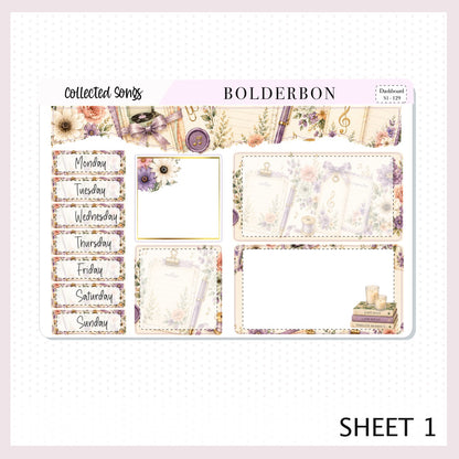 Collected Songs • 7x9 EC Dashboard