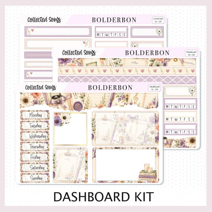 Collected Songs • 7x9 EC Dashboard