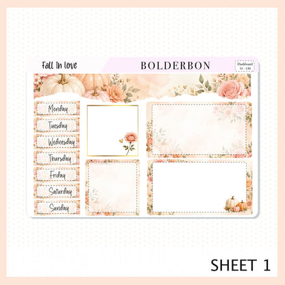 Fall In Love • 7x9 EC Dashboard