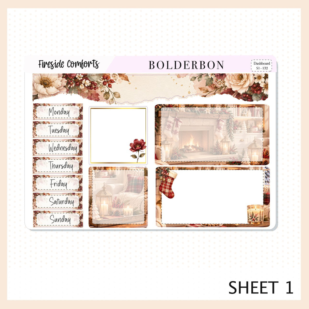 Fireside Comforts • 7x9 EC Dashboard