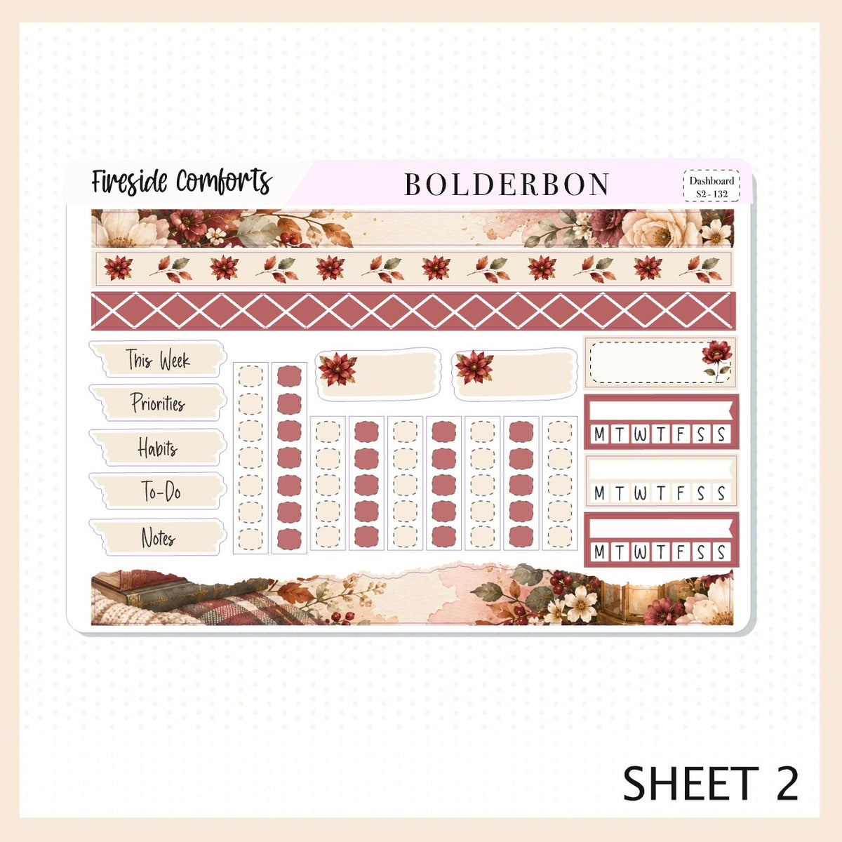 Fireside Comforts • 7x9 EC Dashboard