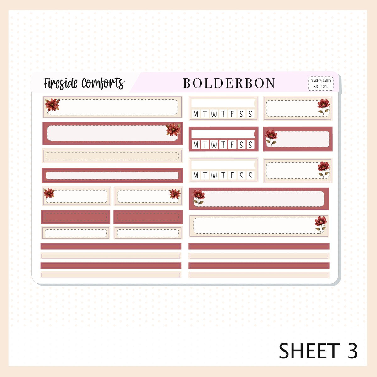 Fireside Comforts • 7x9 EC Dashboard