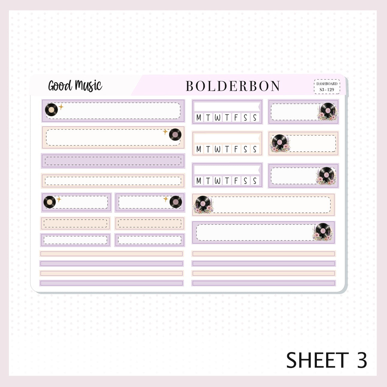 Good Music • 7x9 EC Dashboard