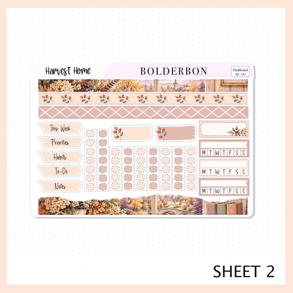 Harvest Home • 7x9 EC Dashboard