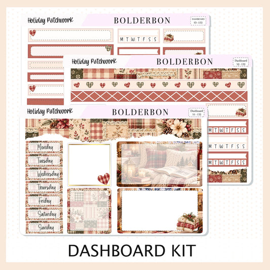 Holiday Patchwork • 7x9 EC Dashboard