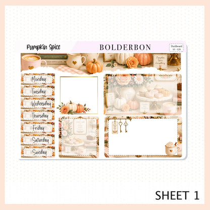 Pumpkin Spice• 7x9 EC Dashboard