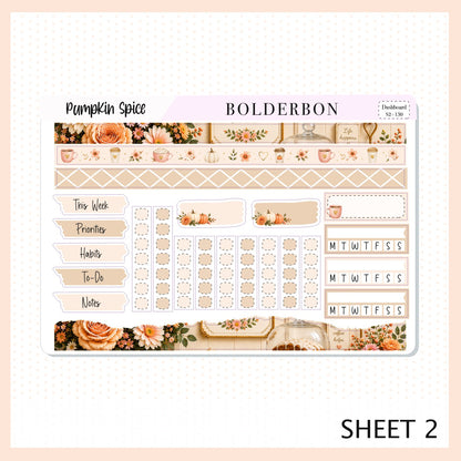 Pumpkin Spice• 7x9 EC Dashboard