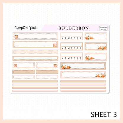 Pumpkin Spice• 7x9 EC Dashboard