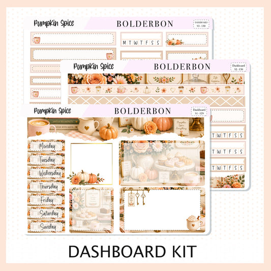 Pumpkin Spice• 7x9 EC Dashboard
