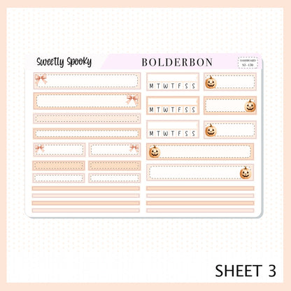 Sweetly Spooky • 7x9 EC Dashboard