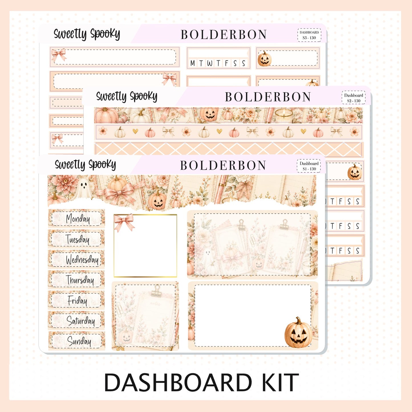 Sweetly Spooky • 7x9 EC Dashboard