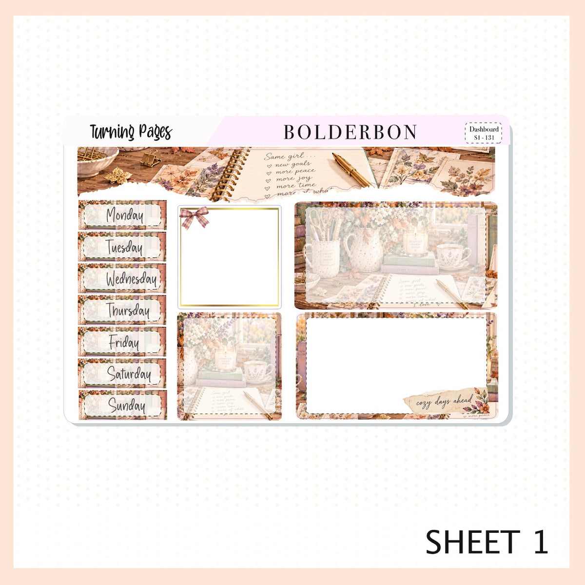 Turning Pages • 7x9 EC Dashboard