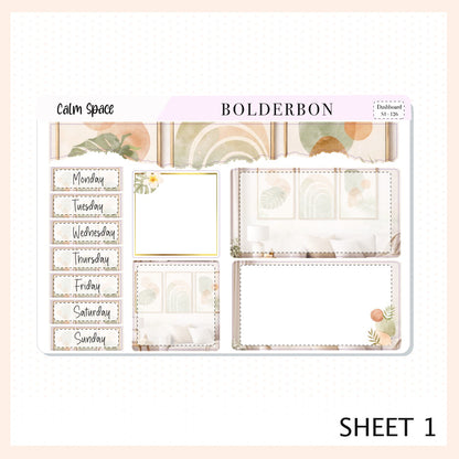 Calm Space • 7x9 EC Dashboard