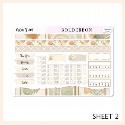 Calm Space • 7x9 EC Dashboard