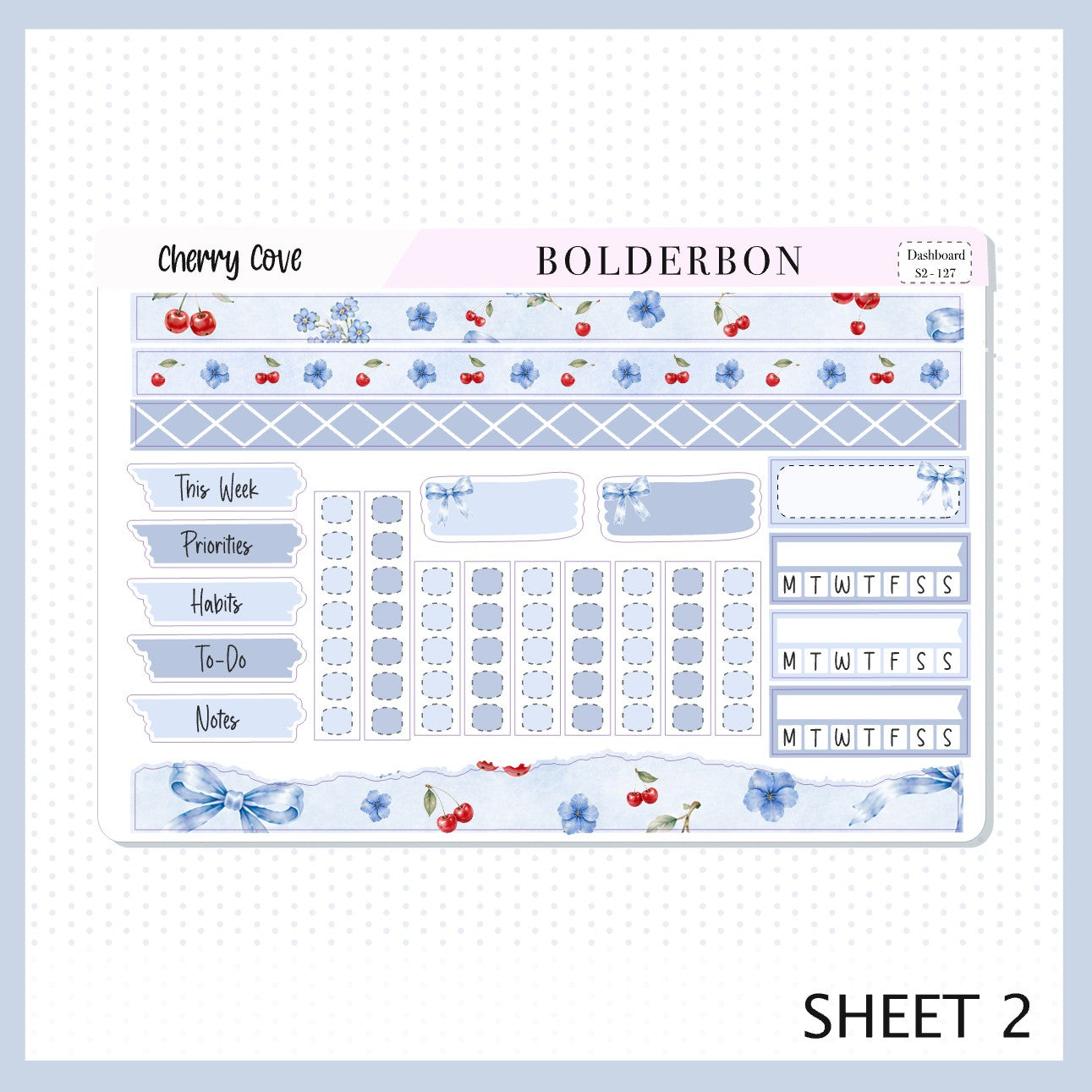 Cherry Cove • 7x9 EC Dashboard