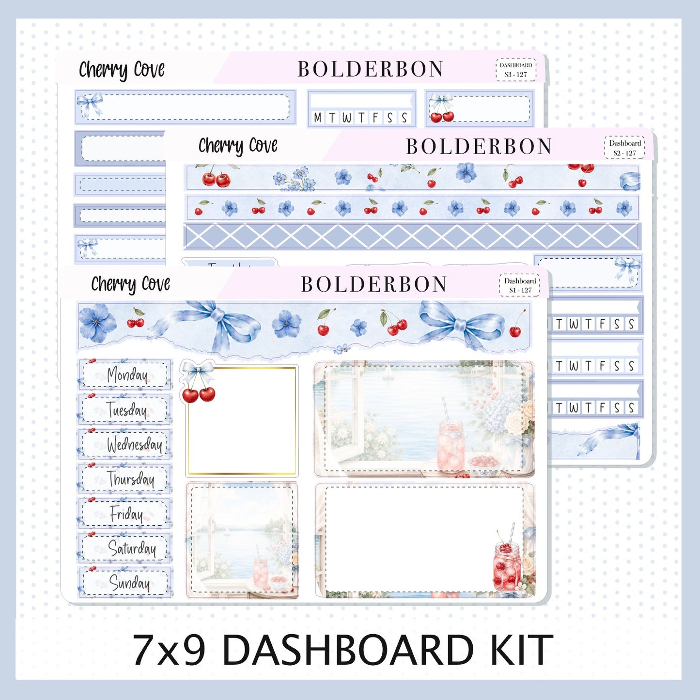 Cherry Cove • 7x9 EC Dashboard