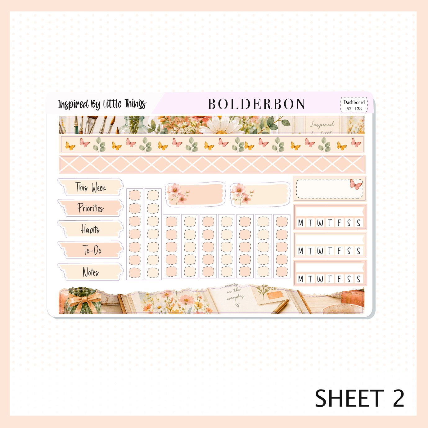 Inspired By Little Things • 7x9 EC Dashboard