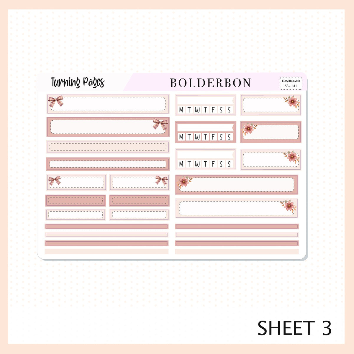 Turning Pages • 7x9 EC Dashboard