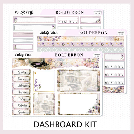 Vintage Vinyl • 7x9 EC Dashboard