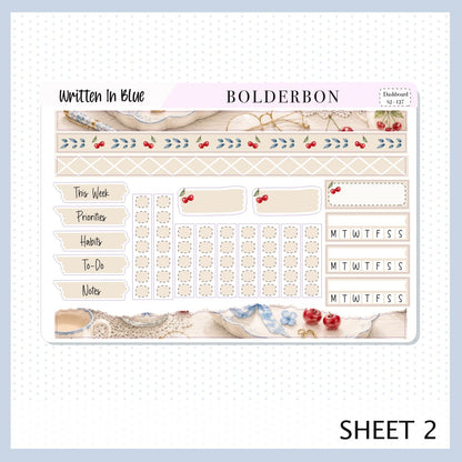 Written In Blue • 7x9 EC Dashboard