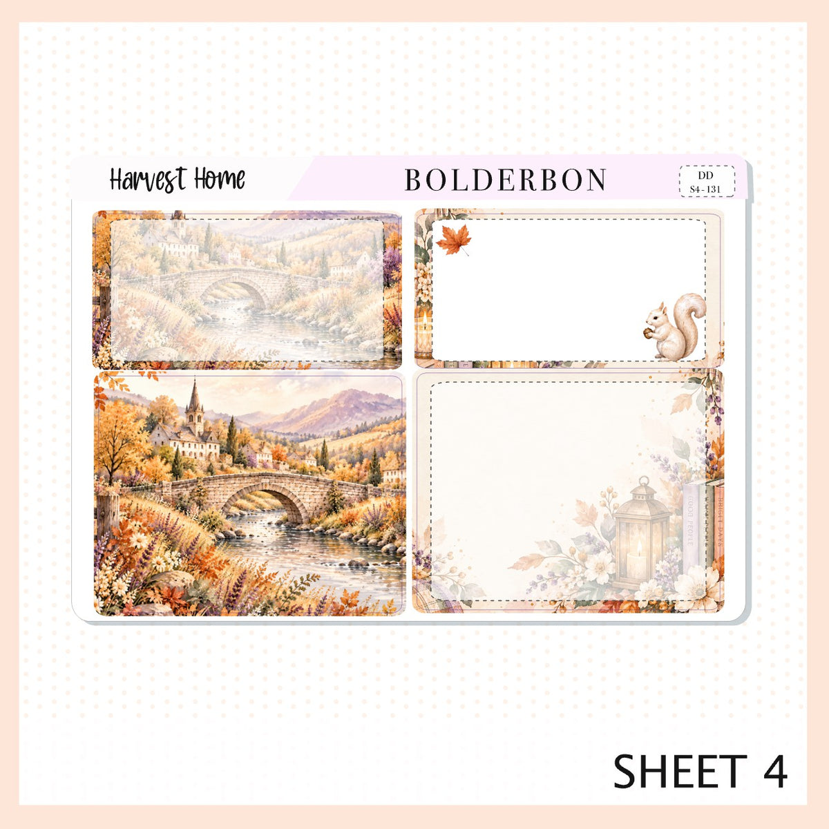 Harvest Home • 7x9 Daily Duo