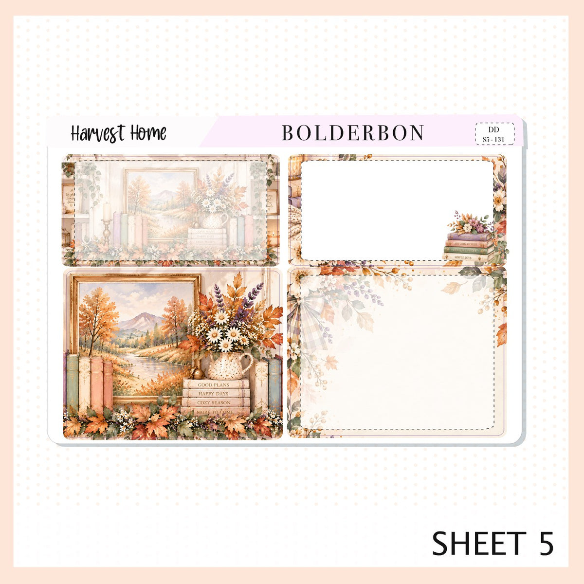 Harvest Home • 7x9 Daily Duo