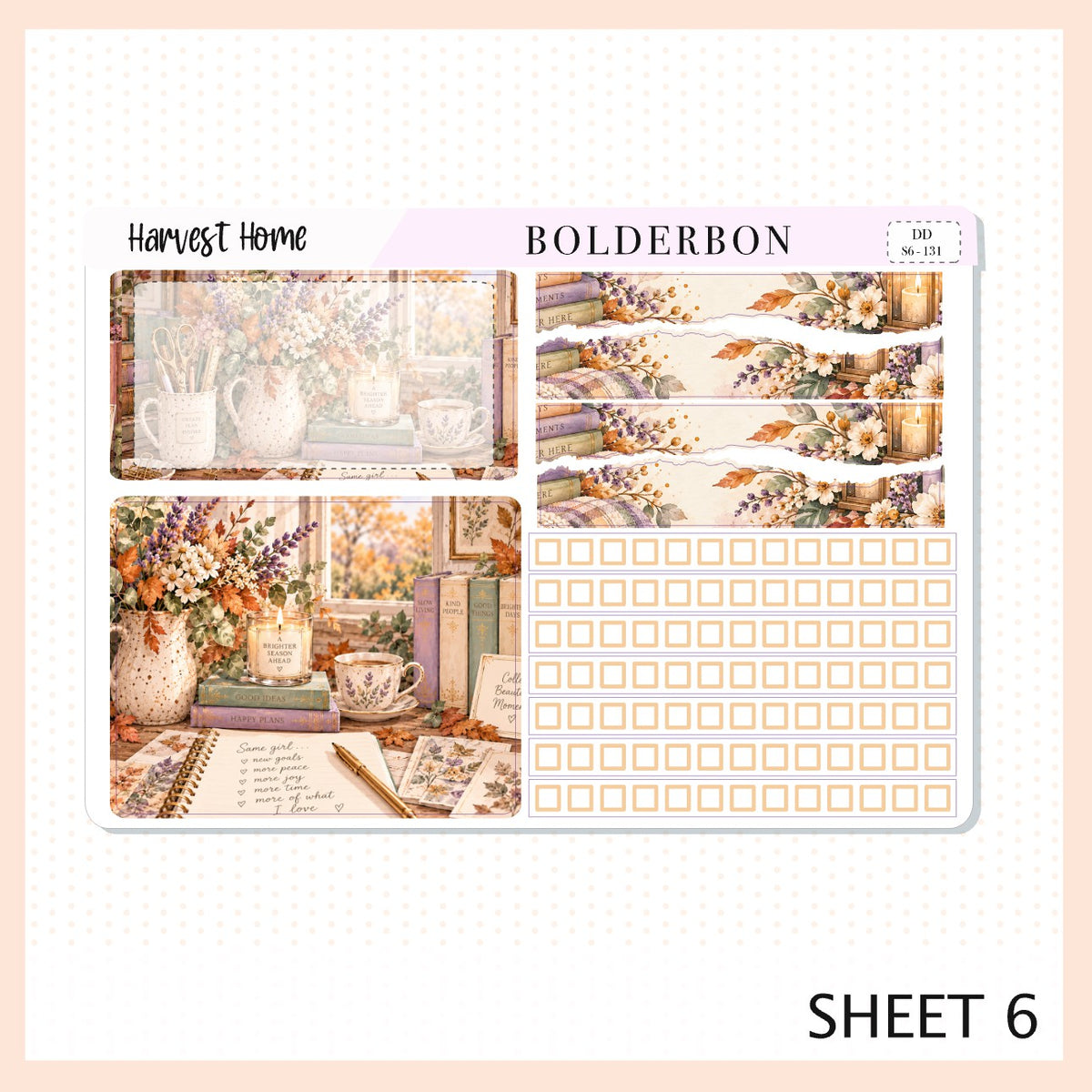 Harvest Home • 7x9 Daily Duo