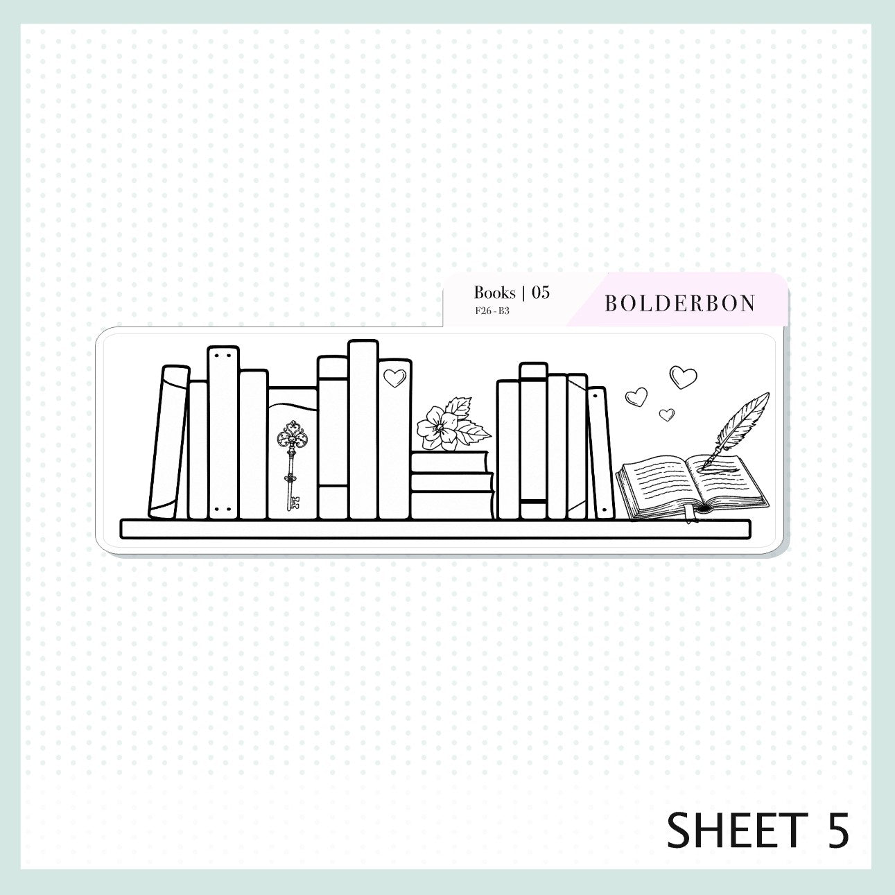 FEBRUARY 7x9 Notes Kit || Planner Sticker Kit for Erin Condren Planners, Timeless Tales
