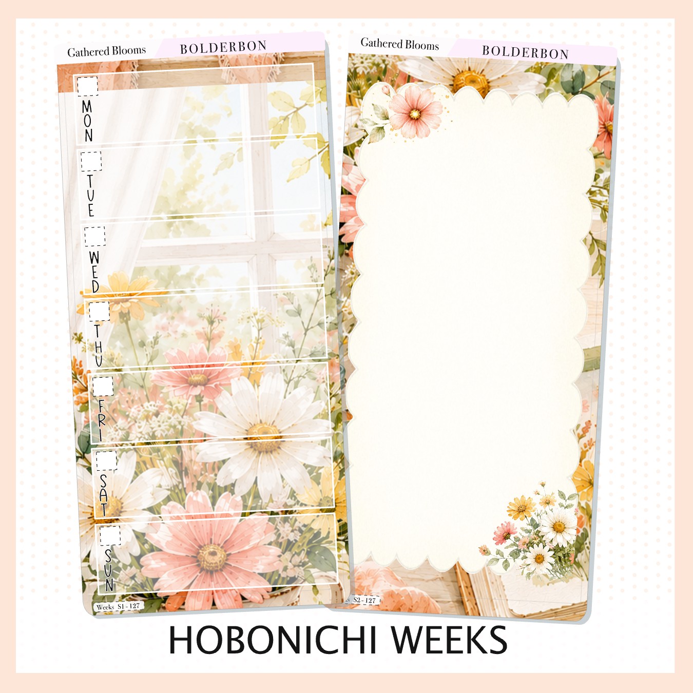 Gathered Blooms • Hobonichi Weeks