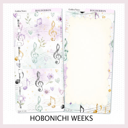 Golden Notes • Hobonichi Weeks