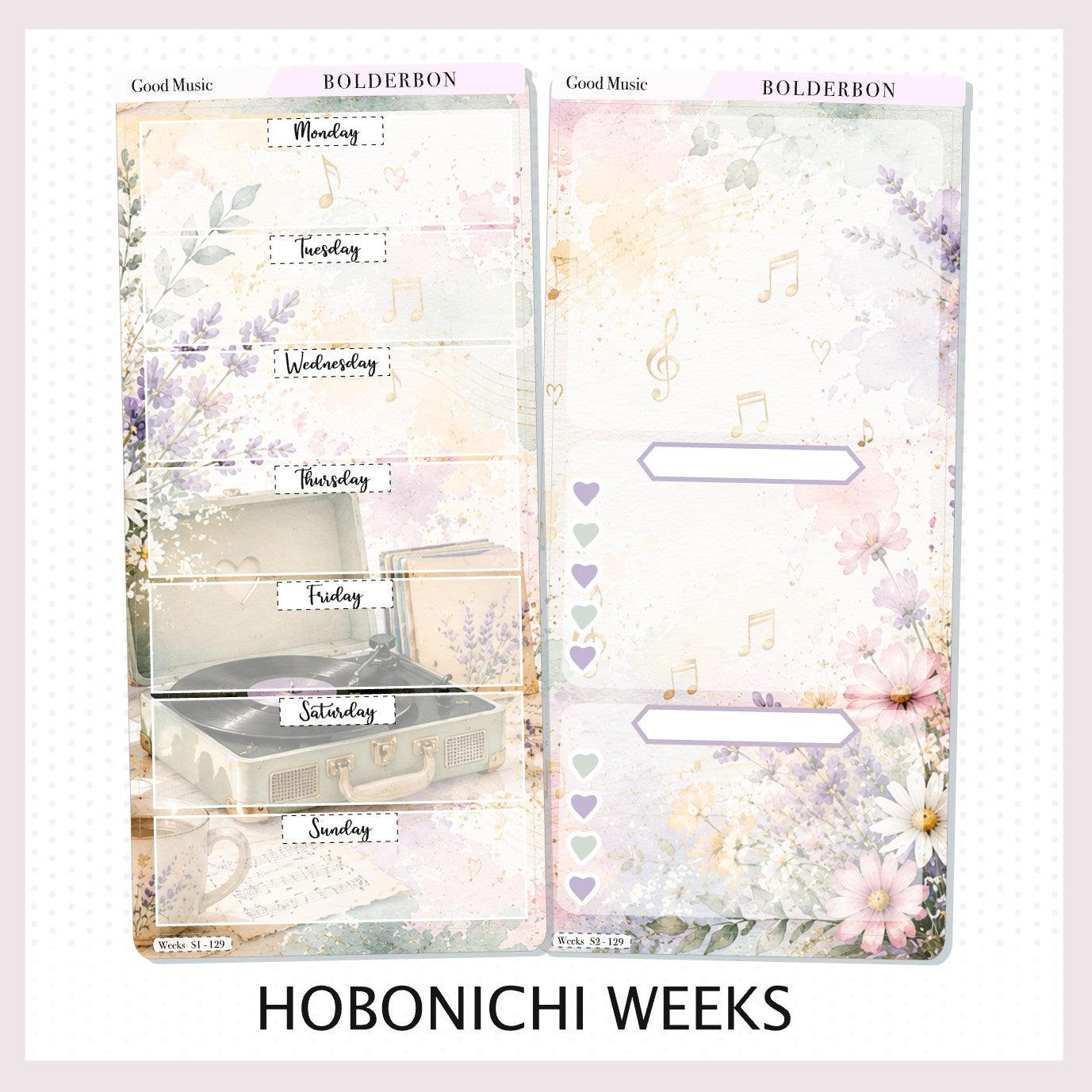 Good Music • Hobonichi Weeks