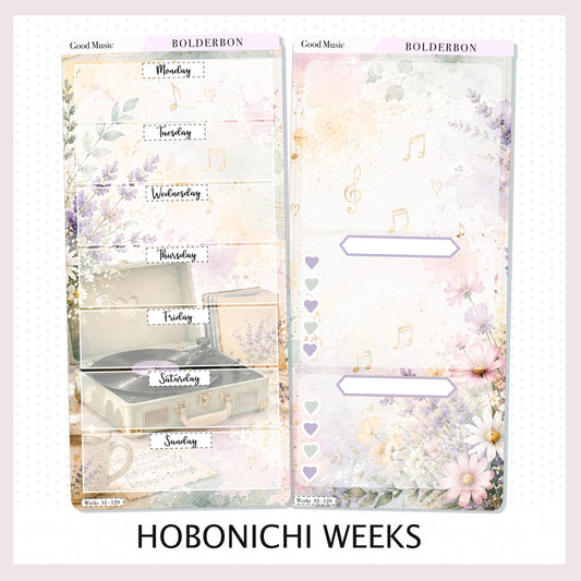 Good Music • Hobonichi Weeks