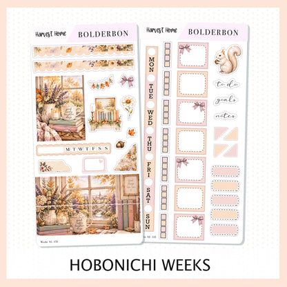 Harvest Home • Hobonichi Weeks