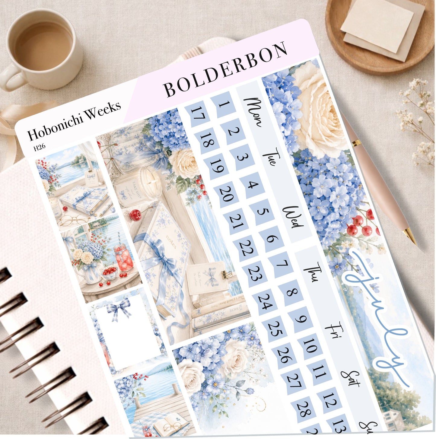 July • Hobonichi Weeks