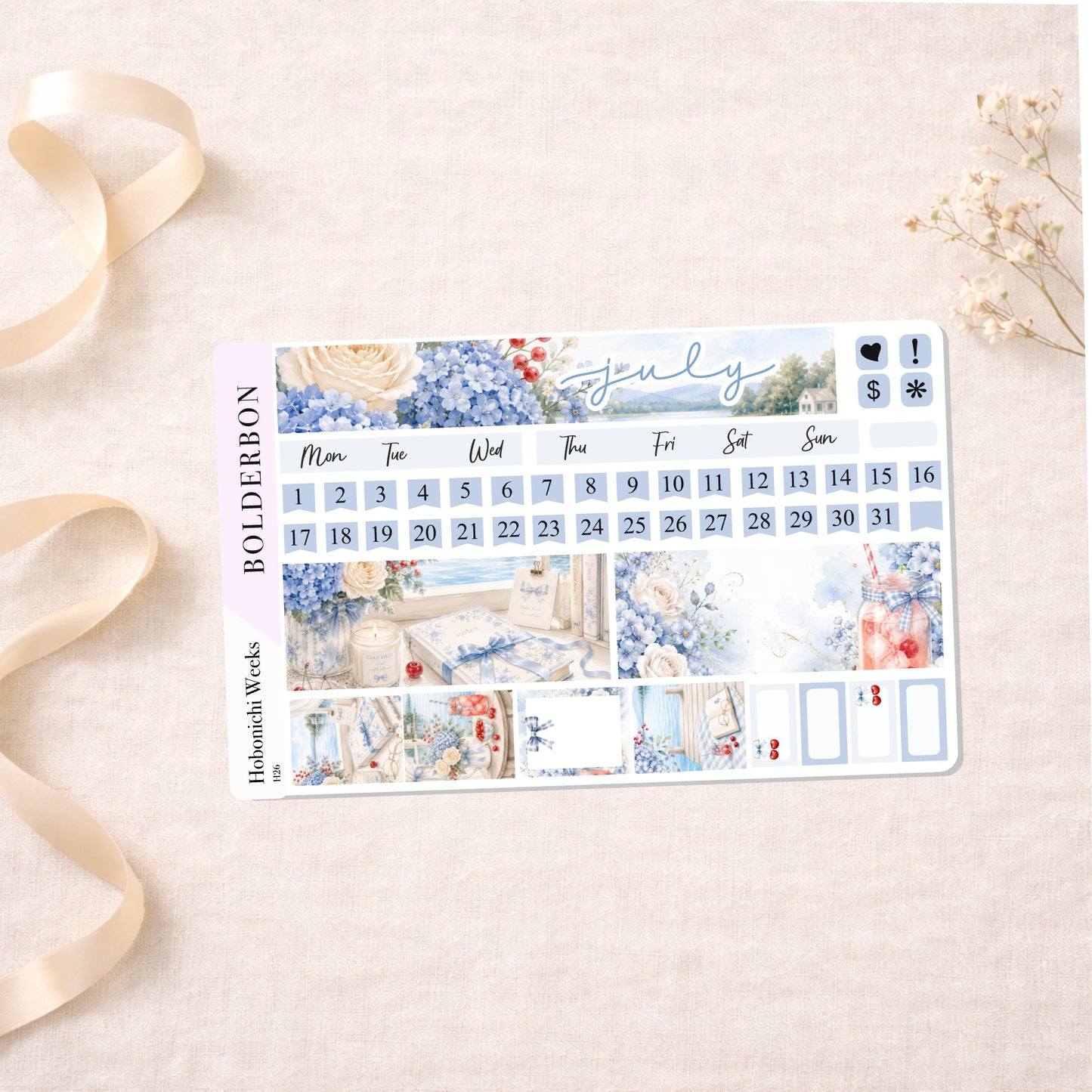 July • Hobonichi Weeks