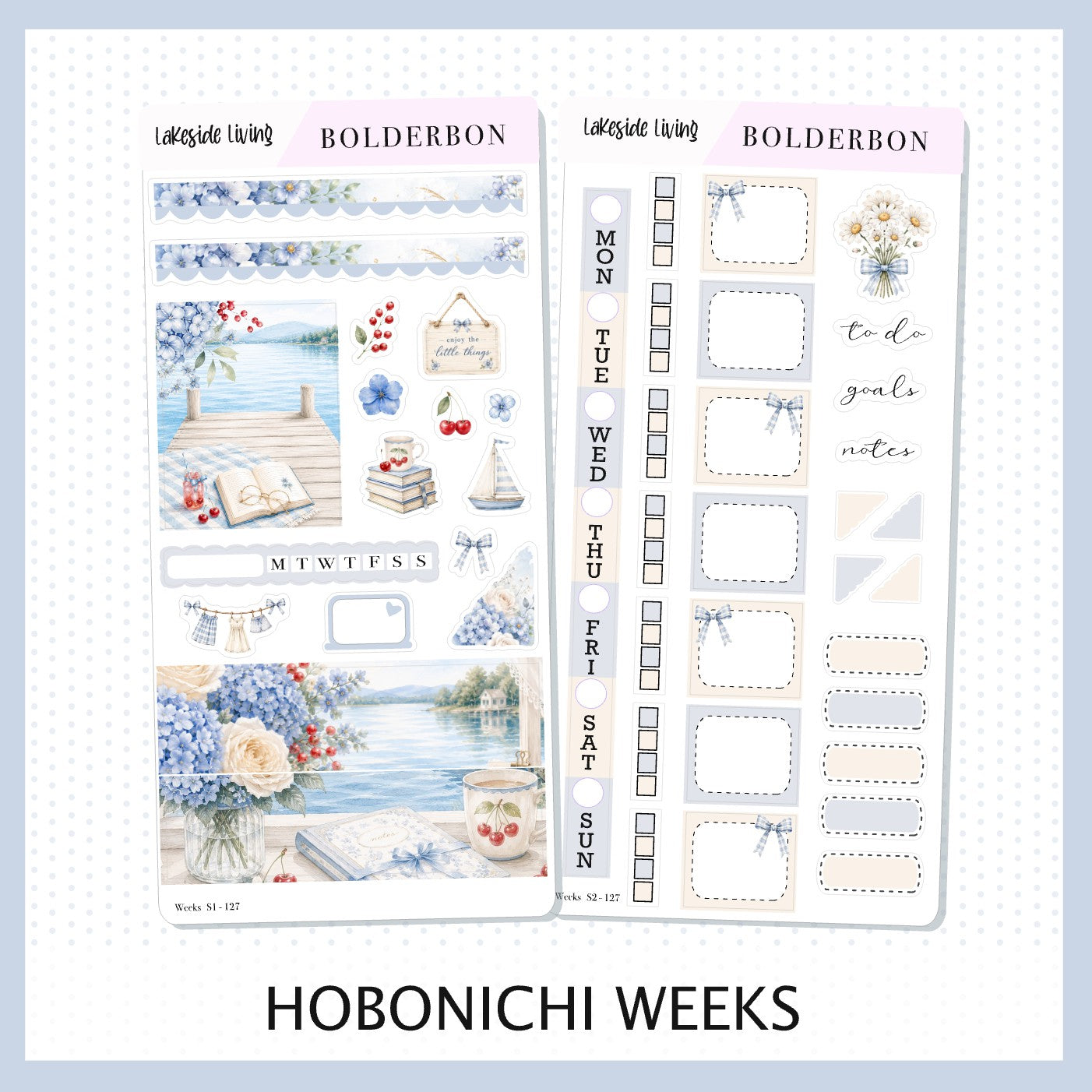 Lakeside Living • Hobonichi Weeks