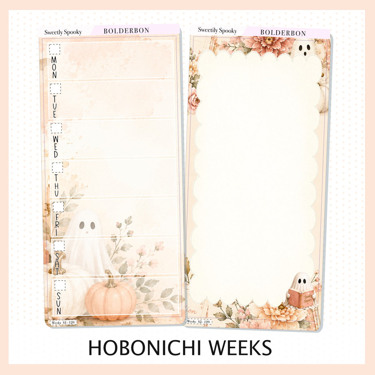 Sweetly Spooky • Hobonichi Weeks