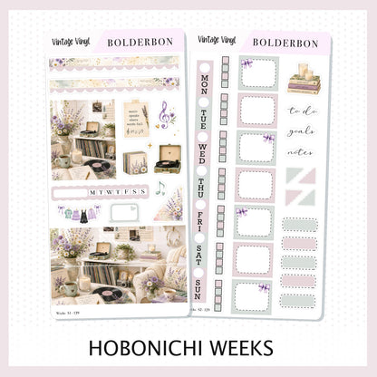 Vintage Vinyl • Hobonichi Weeks
