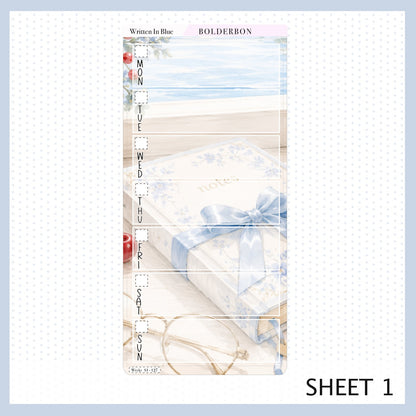 Written In Blue • Hobonichi Weeks