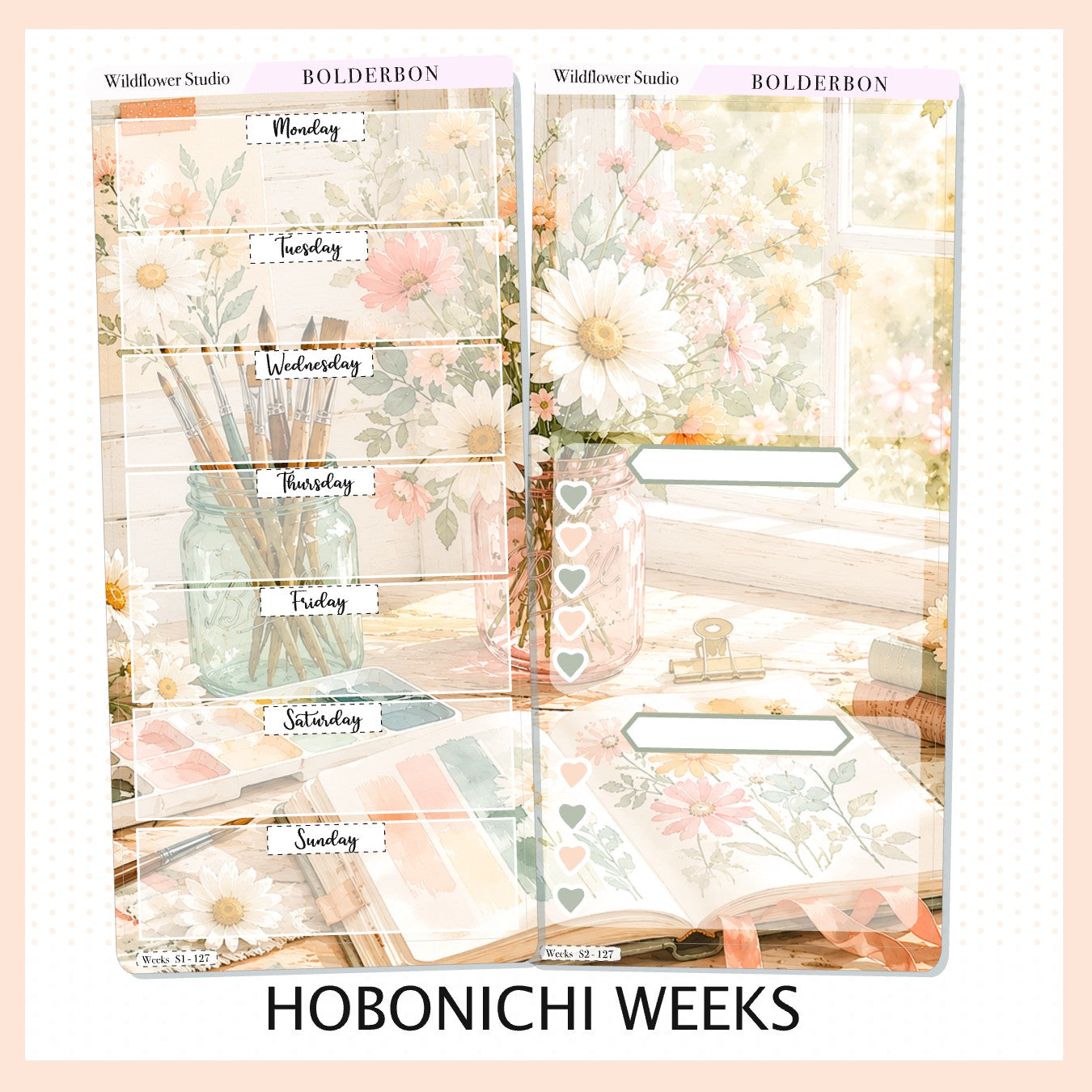 Wildflower Studio • Hobonichi Weeks