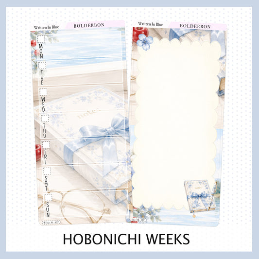 Written In Blue • Hobonichi Weeks