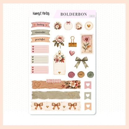 Decorative Notes Stickers • Harvest Home